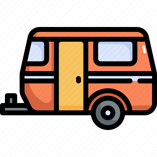 Outdoor, van, camping, camp, camper, travel, holiday icon - Download on Iconfinder