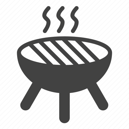 Grill, barbecue, bbq, food, cooking, meal, camp icon - Download on Iconfinder