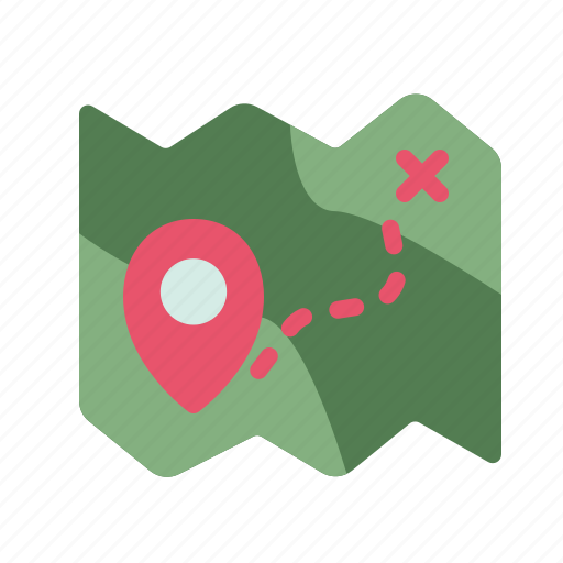 Maps, location, map, pin, navigation, camp, camping icon - Download on Iconfinder