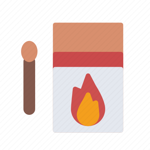 Matches, fire, camping, flame, stuff, vacation, equipment icon - Download on Iconfinder