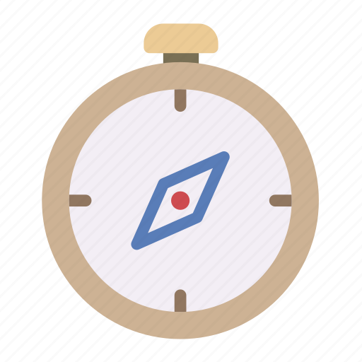 Compass, navigation, arrow, up, direction, camp, camping icon - Download on Iconfinder