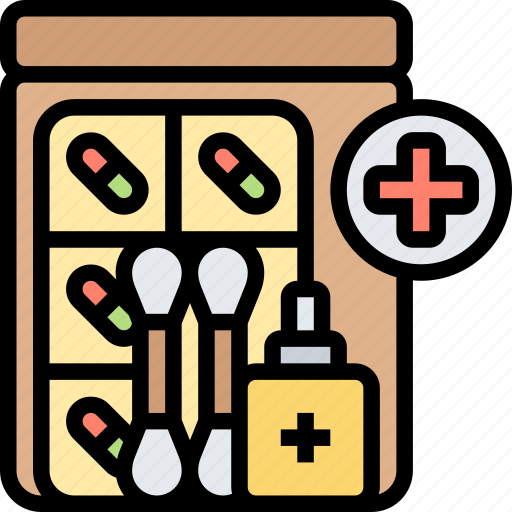 Aid, kit, medical, safety, supplies icon - Download on Iconfinder