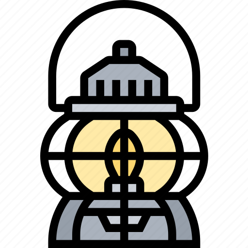 Lantern, lamp, light, camping, night icon - Download on Iconfinder