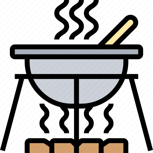 Pots, cooking, boiling, food, kitchenware icon - Download on Iconfinder