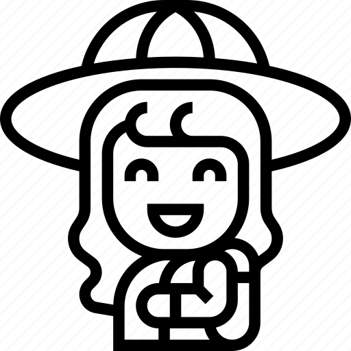 Hat, accessory, travel, outdoor, clothing icon - Download on Iconfinder