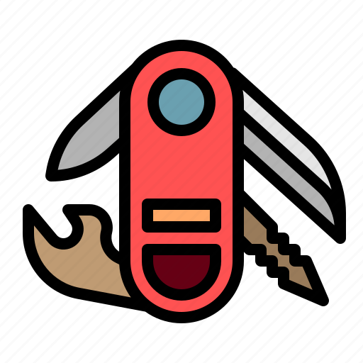 Pocketknife, multitool, penknife, constructionandtools, hiking icon - Download on Iconfinder