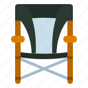camping, chair, folding, furniture