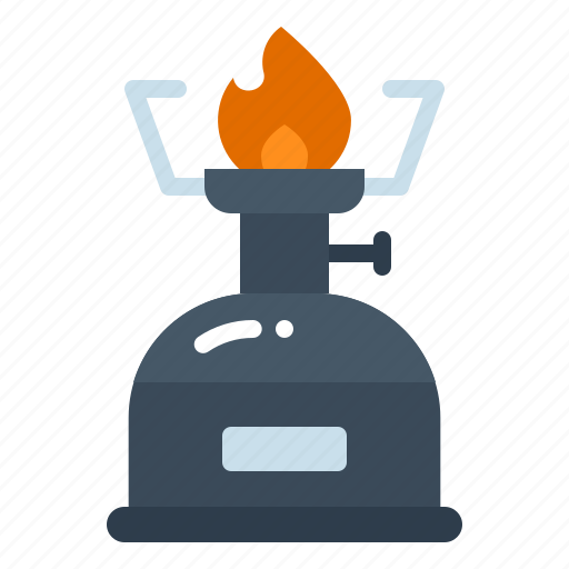 Camping, gas, portable, fire, heat, camp, holidays icon - Download on Iconfinder