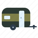 caravan, camping, travel, transportation, trailer, van, vehicle