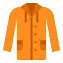 raincoat, garment, outdoor, clothing, overcoat, jacket, clothes