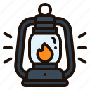lantern, camping, candle, oil, lamp, fire, flame