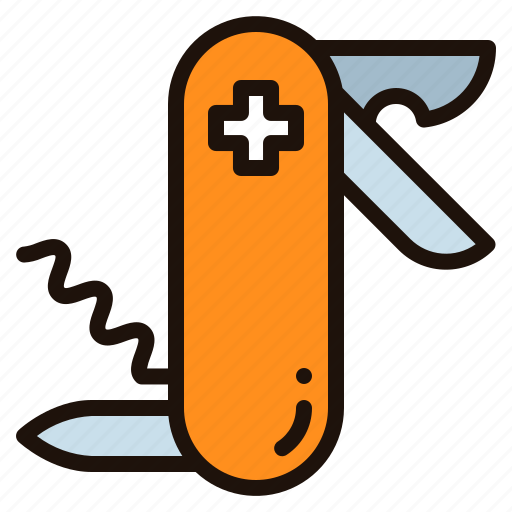 Pocket, knife, camping, multi, tool, hiking, pen icon - Download on Iconfinder