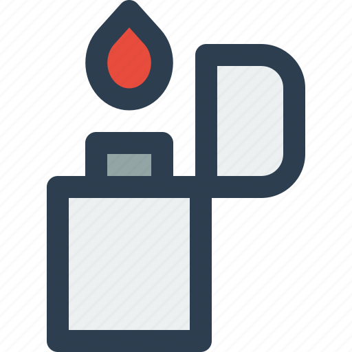 Cigarette, lighter, fire, flame icon - Download on Iconfinder