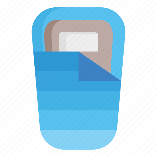 Sleeping, bag, camping, bed, pad, camp, summer icon - Download on Iconfinder