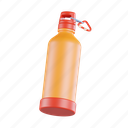 bottle, water bottle, container, beverage, drink 