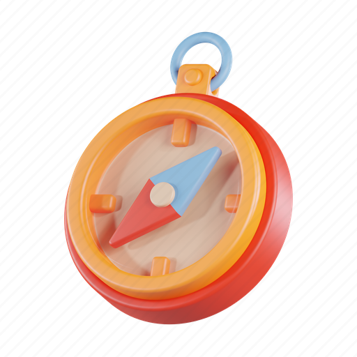 Compass, direction, arrows, tool, navigation, arrow, location 3D illustration - Download on Iconfinder