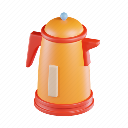 Jar, electric kettle, container, drink, pot 3D illustration - Download on Iconfinder