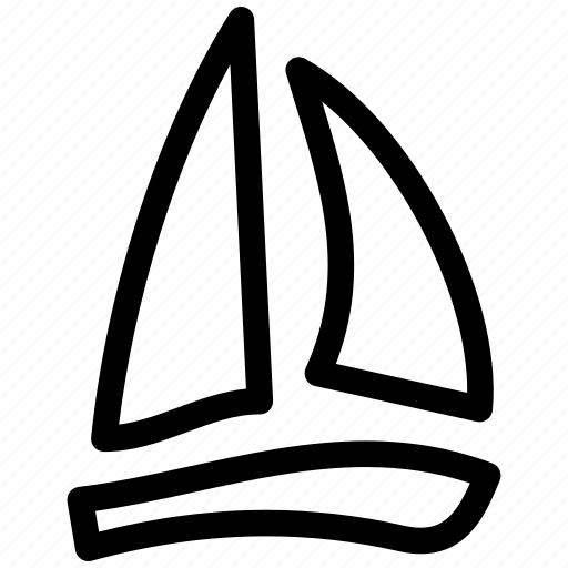 Boat, sailboat, surf, surfing icon - Download on Iconfinder