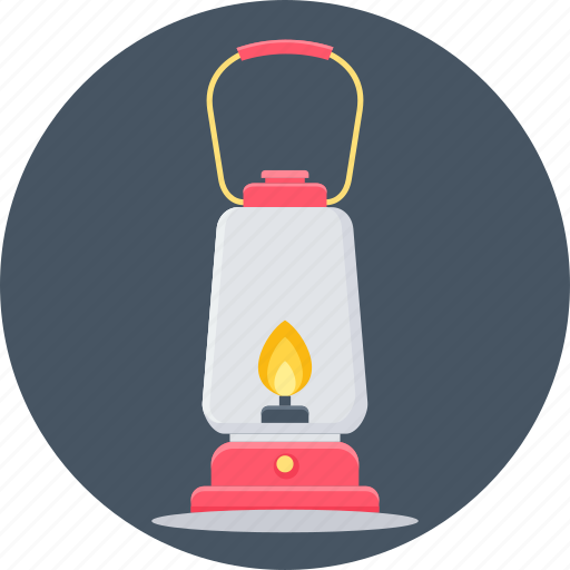 Fire, lamp, lantern, light, camp, camping, flame icon - Download on Iconfinder