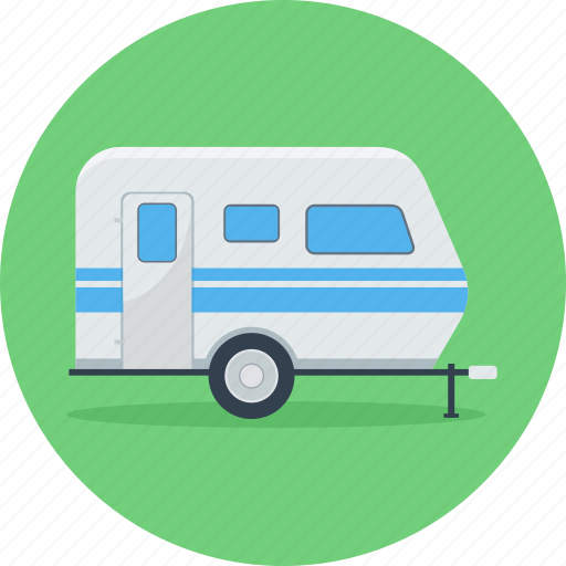Bus, transport, van, vehicle, park, parking, travel icon - Download on Iconfinder