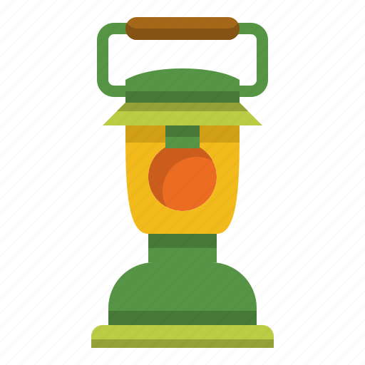Bulb, camping, candle, equipment, lamp, lantern, light icon - Download on Iconfinder