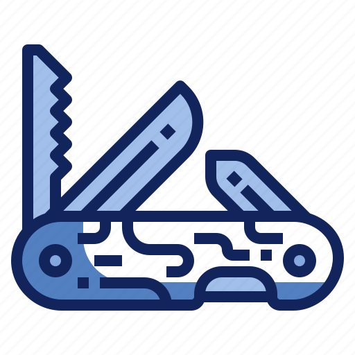 Blade, equipment, handle, knife, penknife, pocketknife, weapon icon - Download on Iconfinder