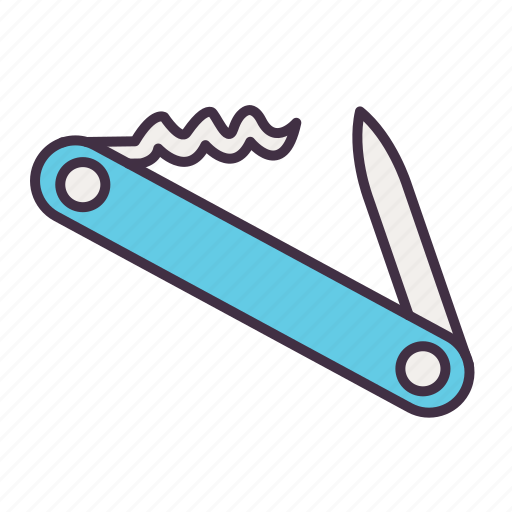 Adventure, camping, knife, pocketknife, cooking, kitchen, tool icon - Download on Iconfinder