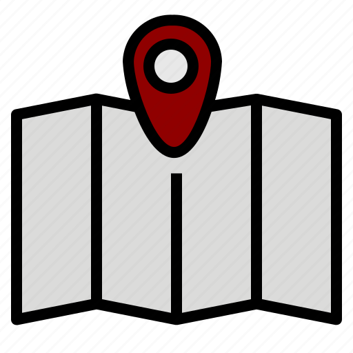 Map, traval, diagram, chart, camping, location icon - Download on Iconfinder