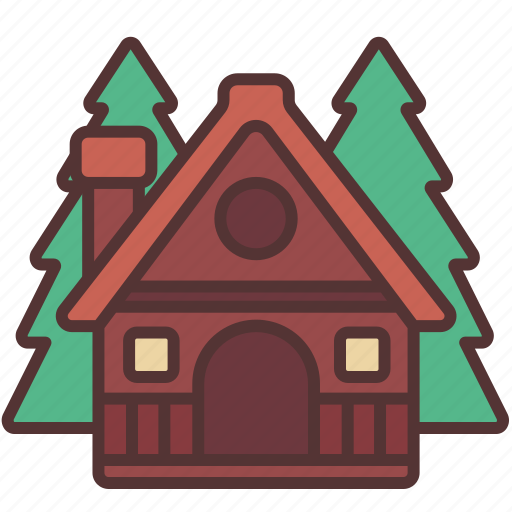 Cabin, camp, camping, forest, house, hut, nature icon - Download on Iconfinder