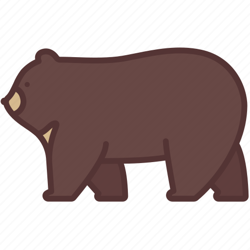 Animal, bear, camping, forest, nature, travel, wildlife icon - Download on Iconfinder