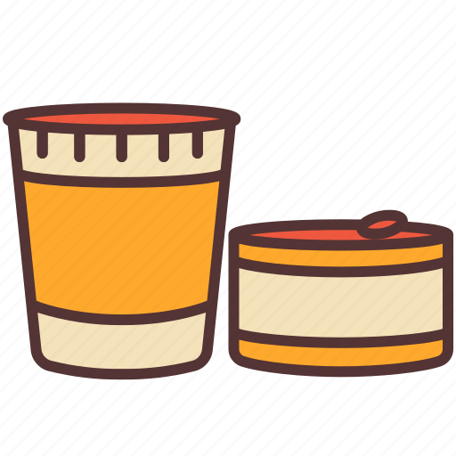 Camp, canned, dinner, food, instant, noodle, outdoor icon - Download on Iconfinder