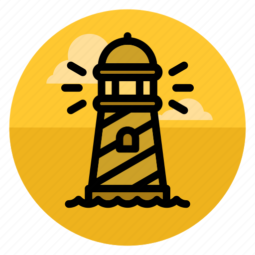 Lighthouse, beacon, marine, navigation, sail, sailing, sea icon - Download on Iconfinder
