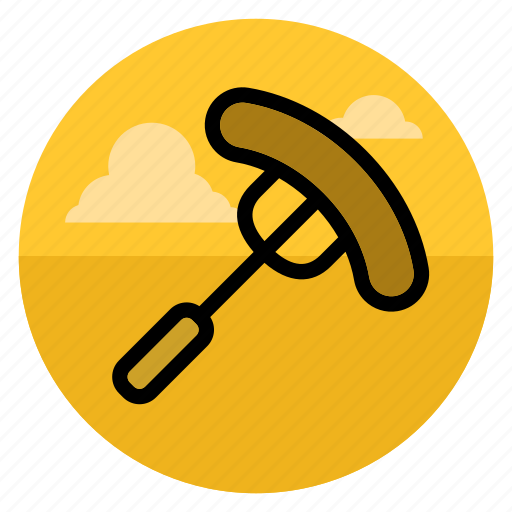 Bbq, sausage, barbecue, cooking, grill, meal, meat icon - Download on Iconfinder