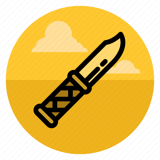 Knife, army, blade, cooking, dugger, hunting knife, weapon icon - Download on Iconfinder