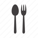 cutlery, fork, prong, spoon