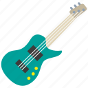 guitar, instrument, music, play, sound