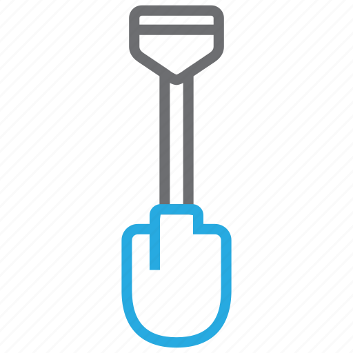 Shovel, dig, tool, construction icon - Download on Iconfinder