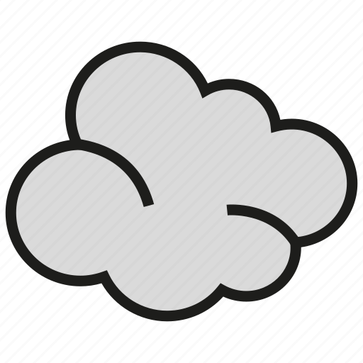 Cloud, forecast, weather, cloudy icon - Download on Iconfinder