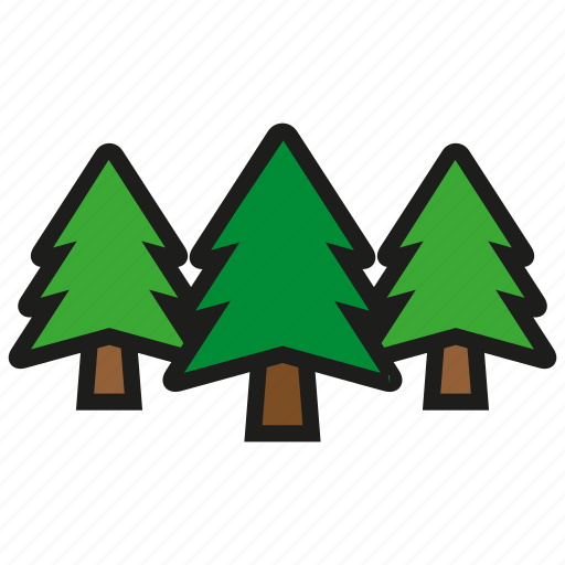 Forest, nature, pine, plant, tree, trees icon - Download on Iconfinder