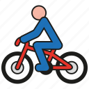 cycling, bicycle, bike, biker, cycle, sport, wheel