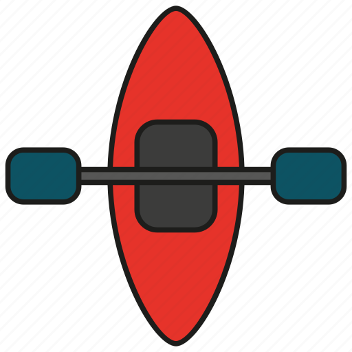 Kayak, boat, canoe, paddle, sport, water icon - Download on Iconfinder