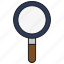 magnifier, glass, magnifying, search, zoom 