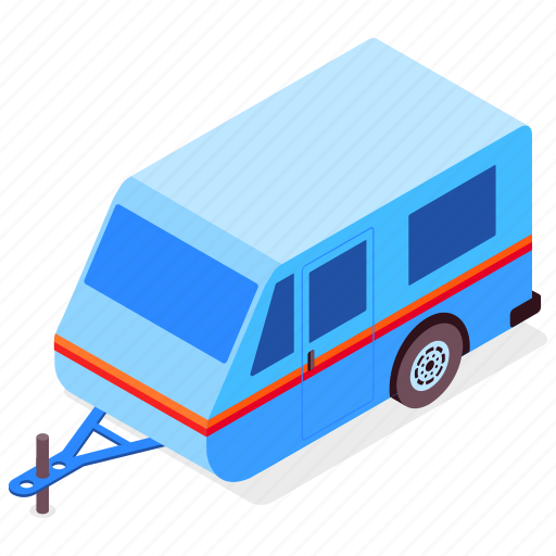 Travel, trailer, camper, caravan icon - Download on Iconfinder