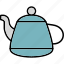 teapot, drink, kettle, kitchen 