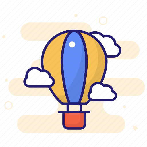 Sky, transport, air, hot, balloon icon - Download on Iconfinder