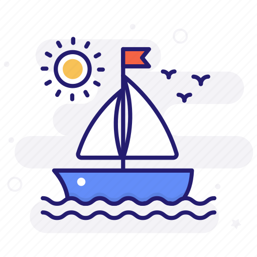 Yacht, boat, yachting, vessel icon - Download on Iconfinder