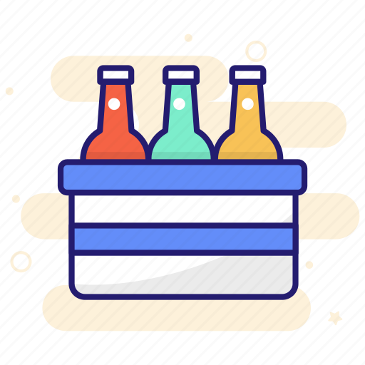 Crate, bottle, package, carry, beer icon - Download on Iconfinder