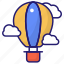 balloon, air, hot, transport, sky 
