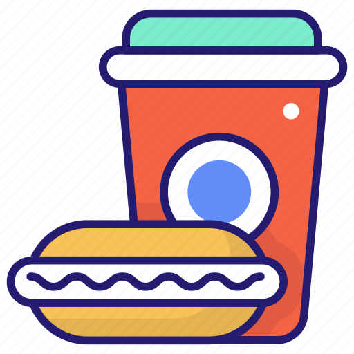 Hot, dog, gastronomy, food, restaurant, fast icon - Download on Iconfinder
