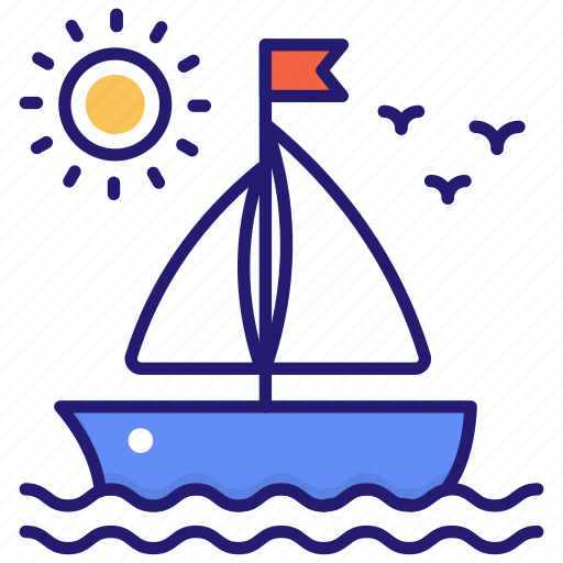 Boat, yachting, vessel, yacht icon - Download on Iconfinder